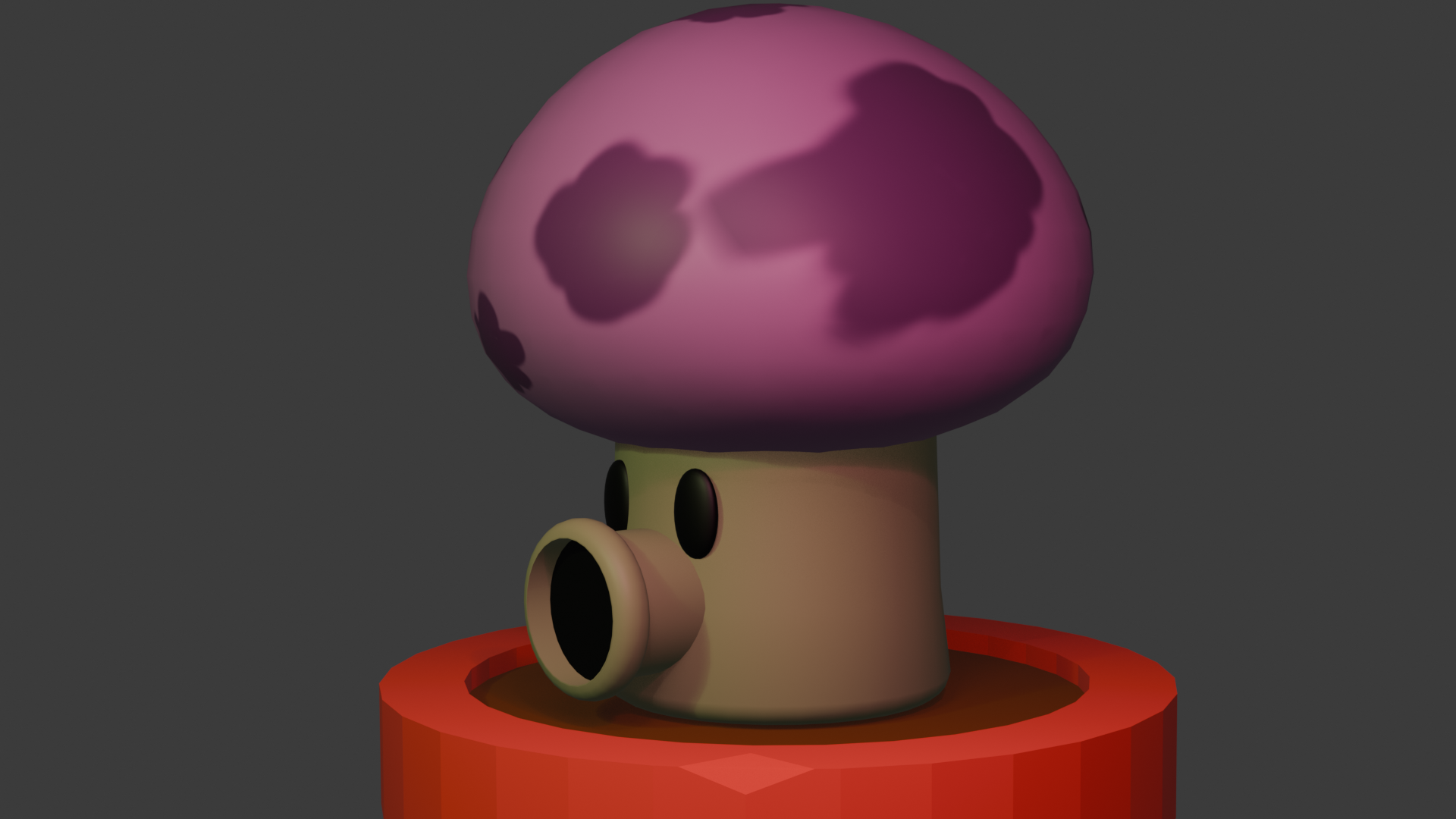 PVZ Puffshroom Model